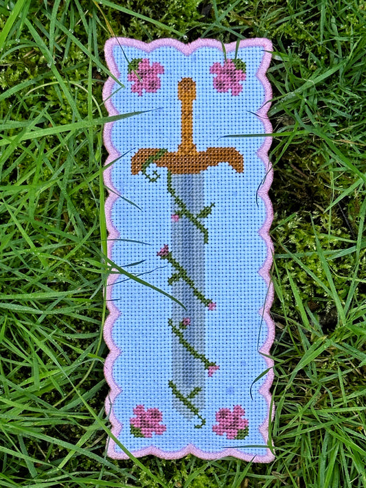 Heartsworn Bookmark - Cross Stitch Pattern