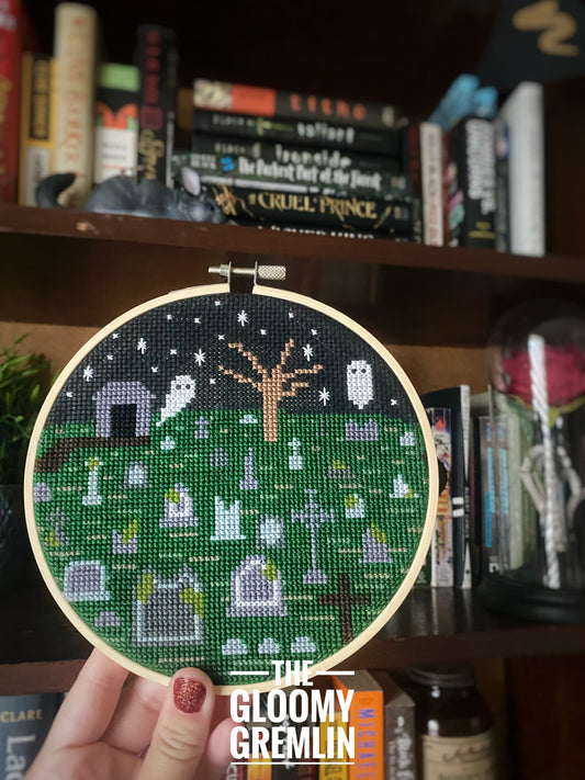Graveyard - Cross Stitch Pattern