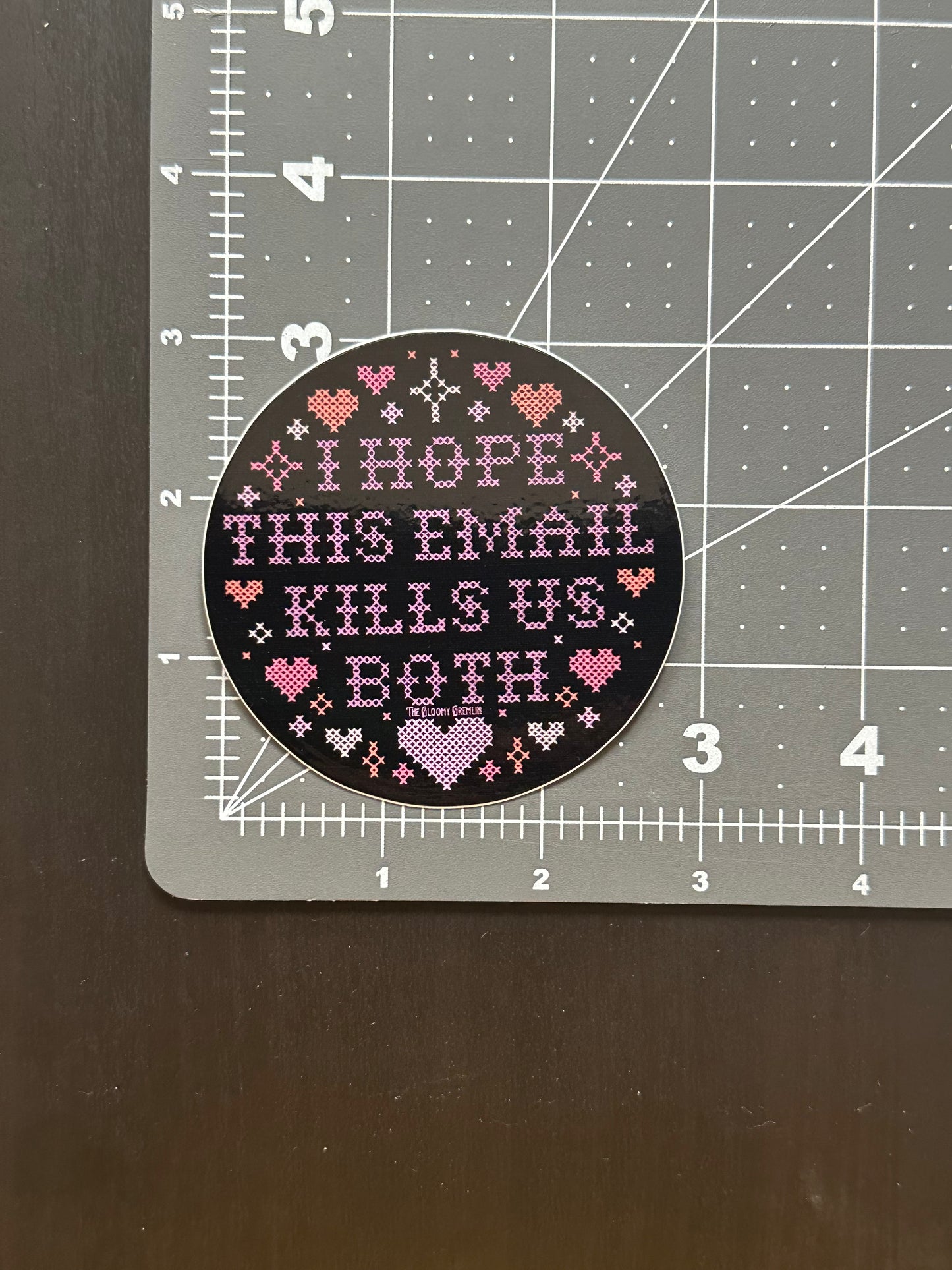 Email Kills - 3" Sticker