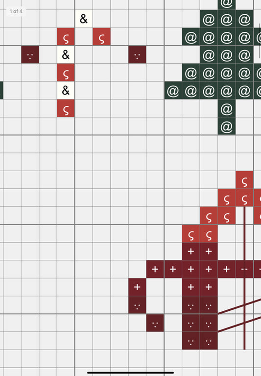Attack and Dethrone Santa - Cross Stitch Pattern