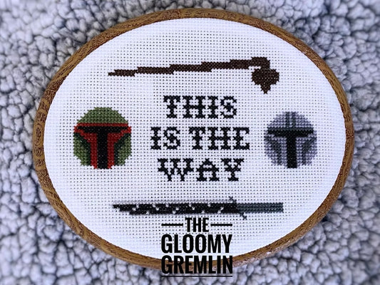 This Is The Way - Free Cross Stitch Pattern