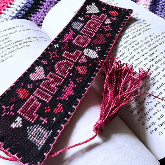 Final Girl Bookmark - Cross Stitch Pattern