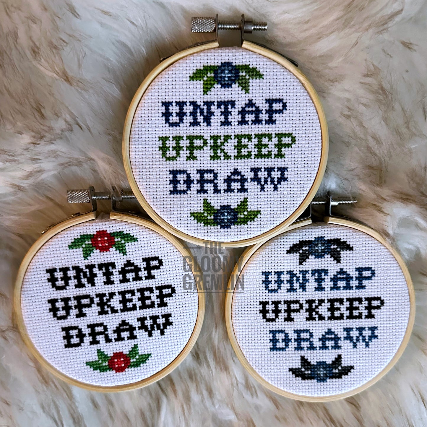 Untap Upkeep Draw - Cross Stitch Pattern