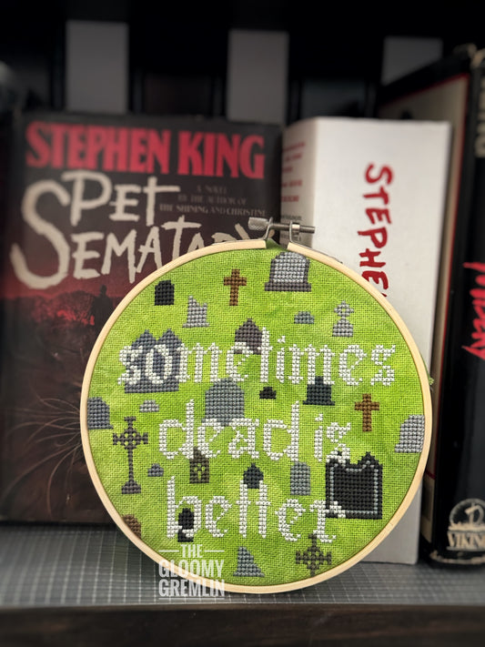 Dead is Better - Cross Stitch Pattern