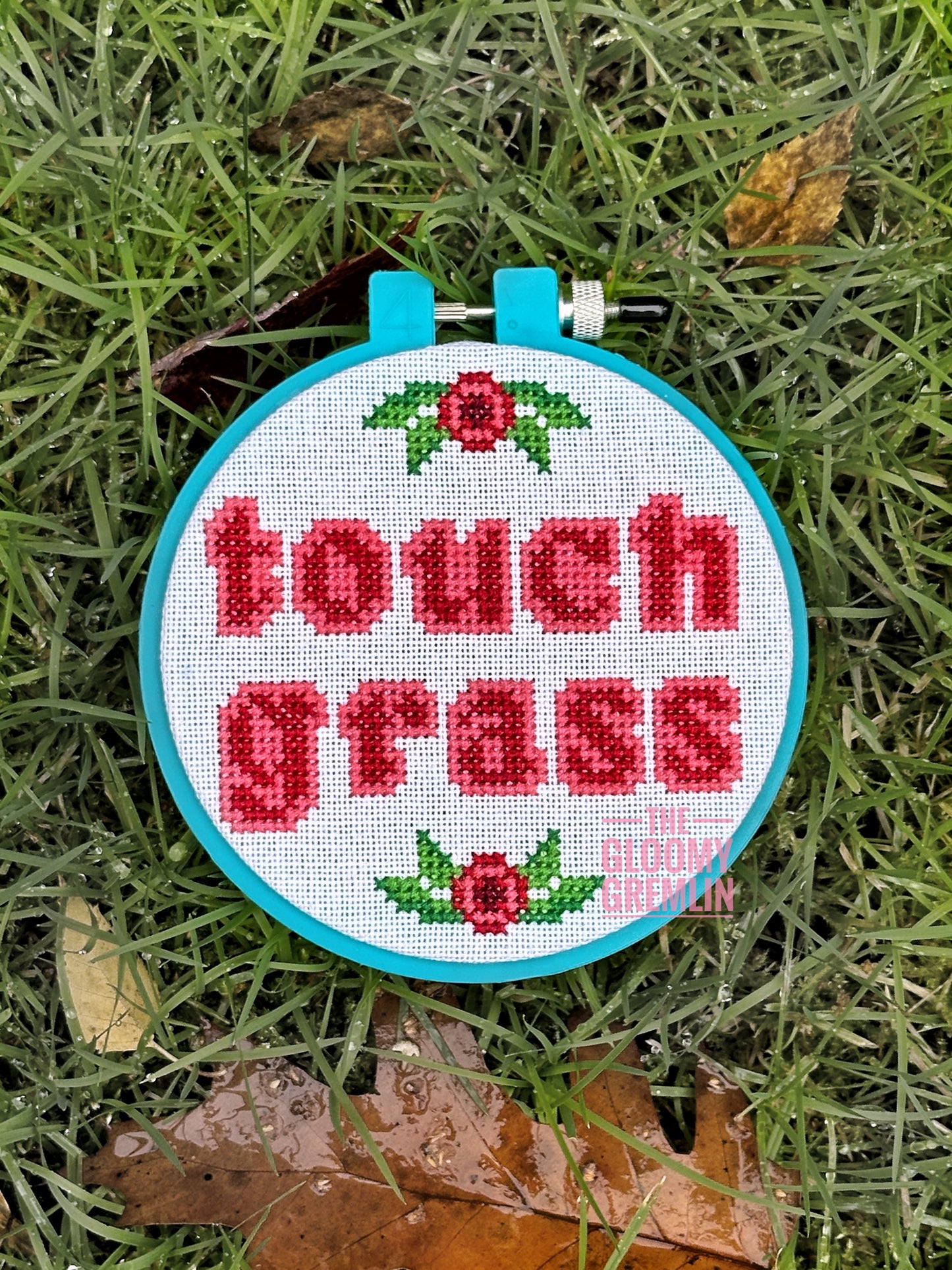 Touch Grass - Cross Stitch Pattern