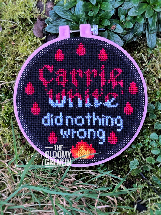 Carrie White - Cross Stitch Pattern