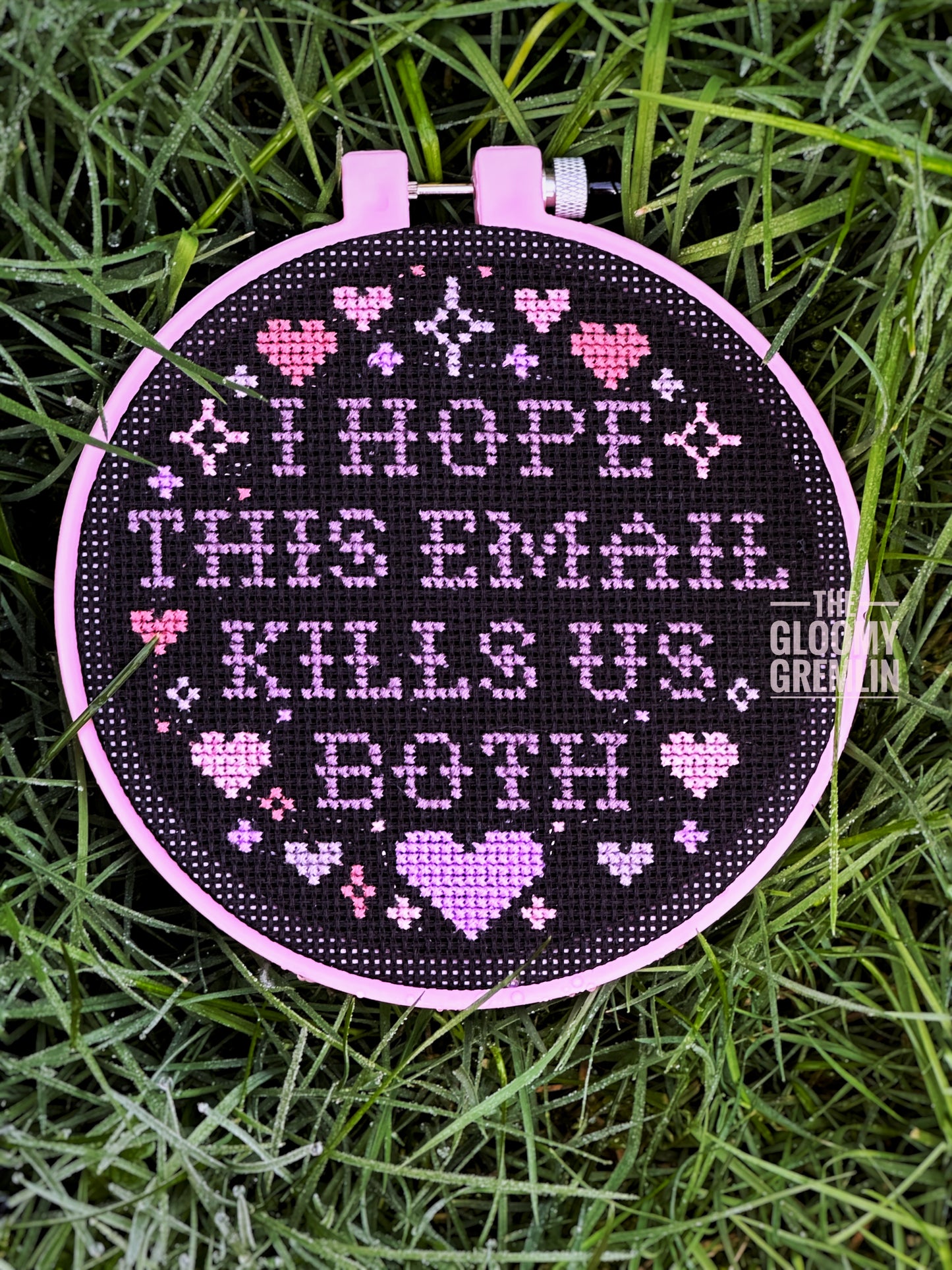 Email Kills - Cross Stitch Pattern