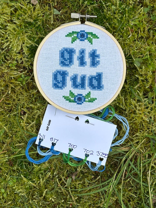 Git Gud - Cross Stitch Kit