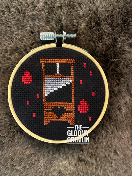 Traditional Guillotine - Cross Stitch Kit