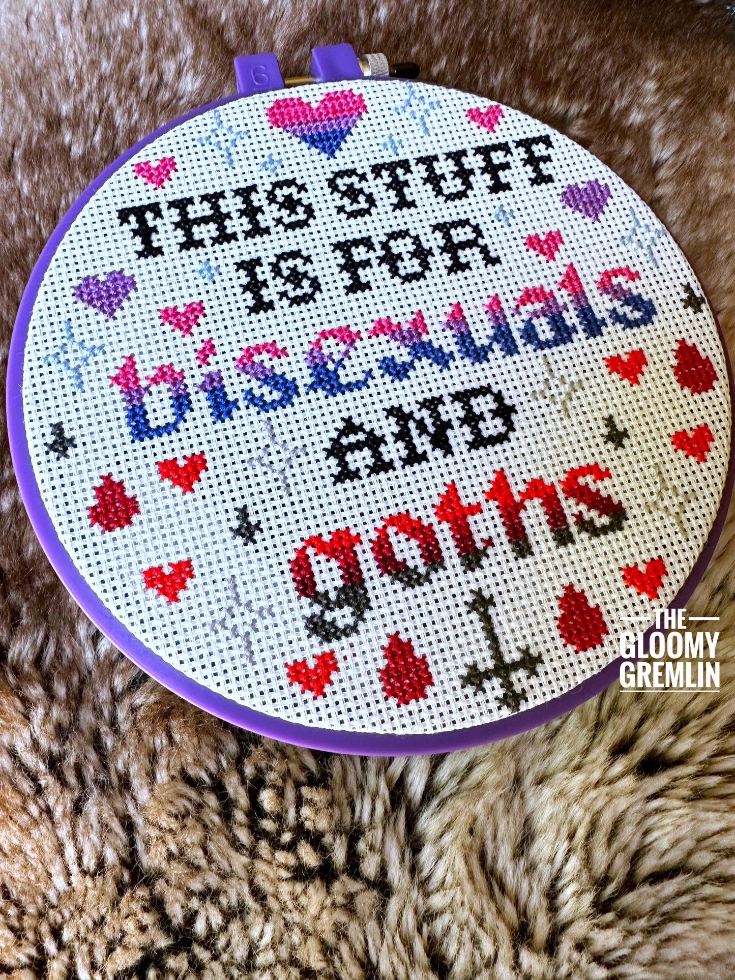 Bisexuals & Goths - Cross Stitch Pattern
