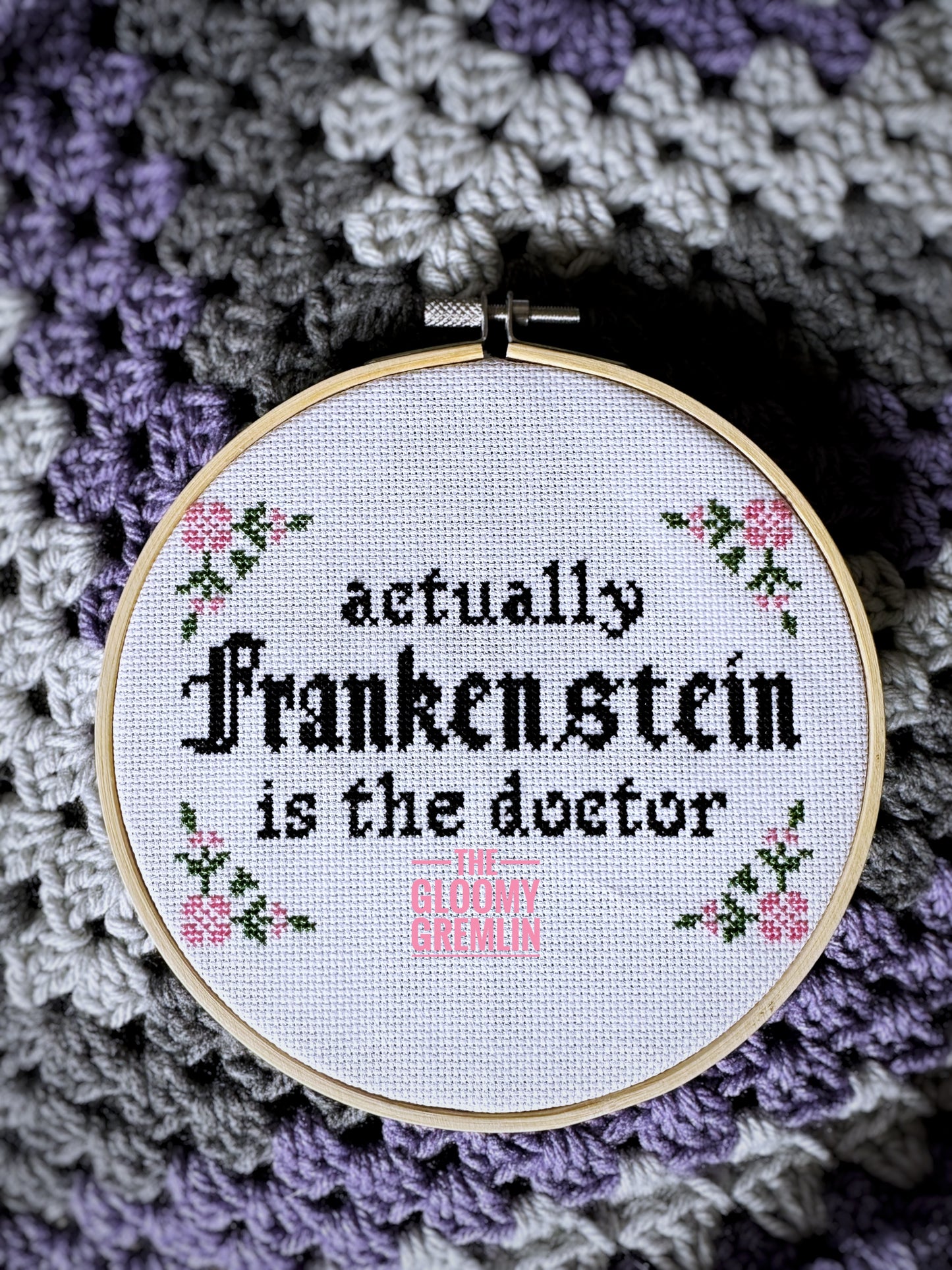 Frankenstein is the Doctor - Cross Stitch Kit