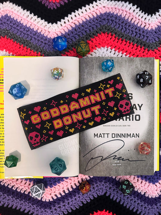 Donut Bookmark - Cross Stitch Pattern