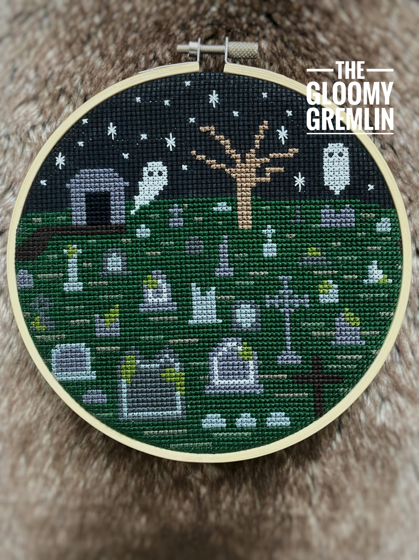 Graveyard - Cross Stitch Pattern