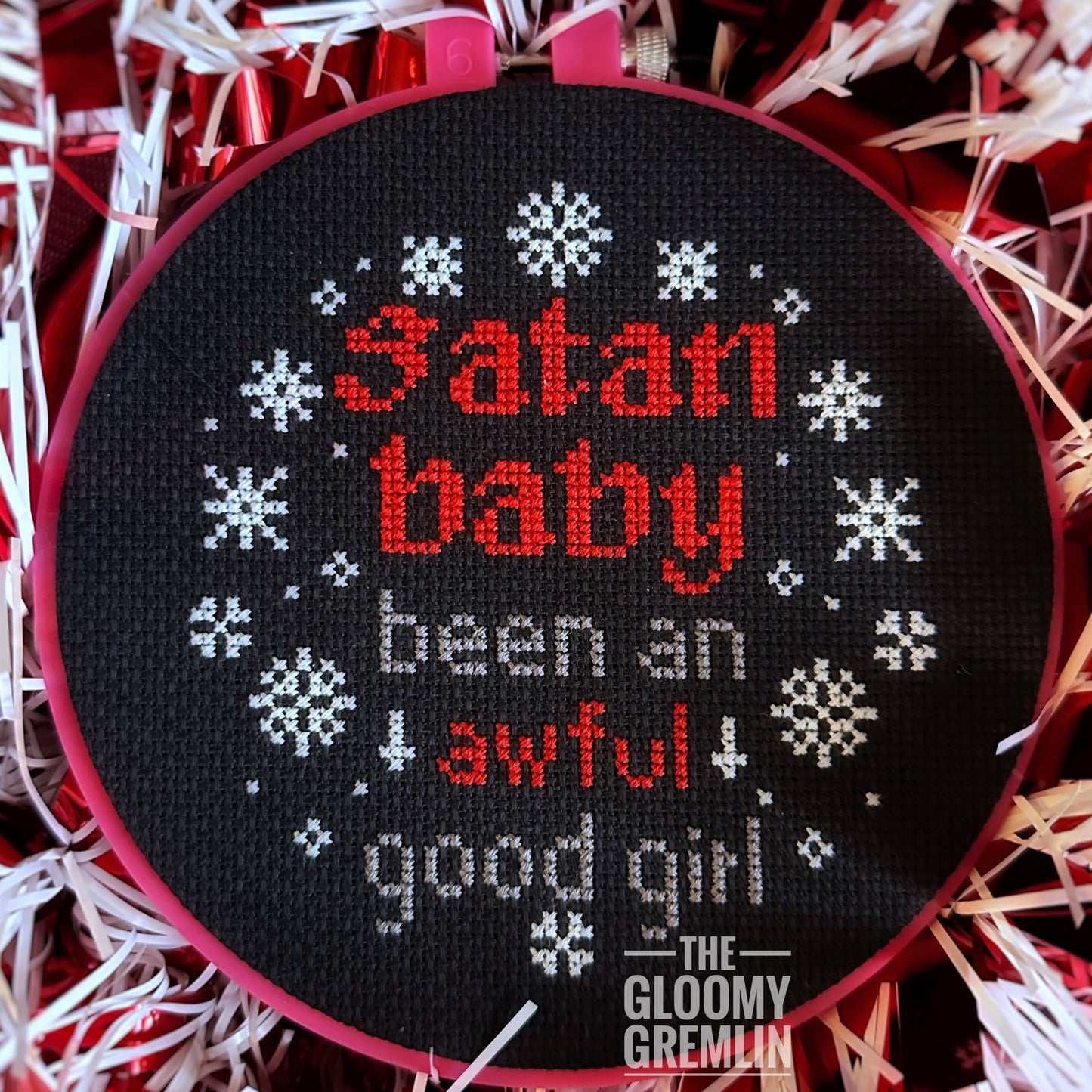 Satan Baby - Cross Stitch Pattern