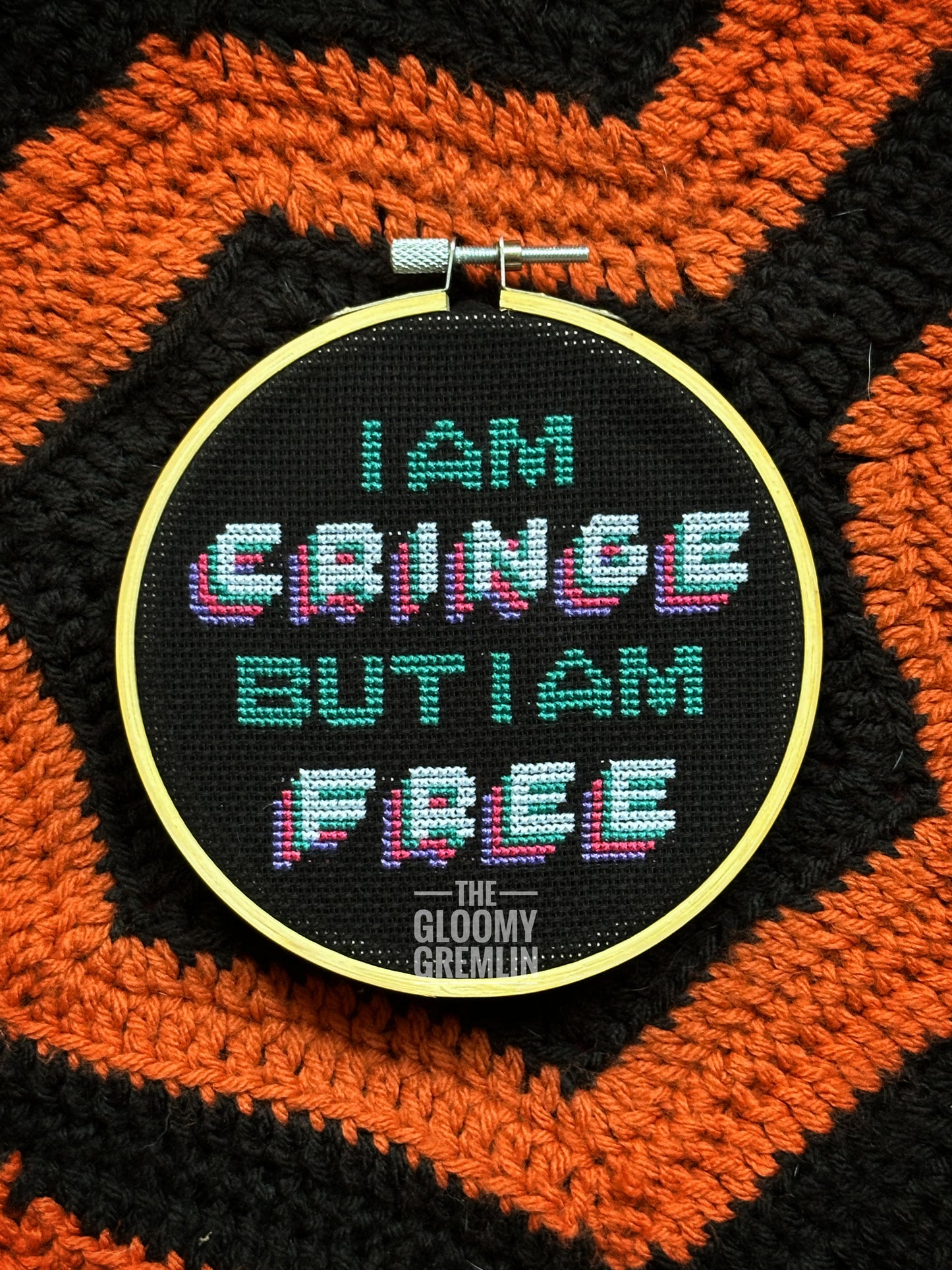 Cringe But Free 2.0 - Cross Stitch Pattern