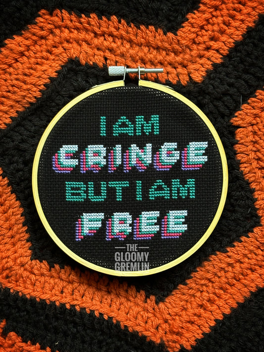 Cringe But Free 2.0 - Cross Stitch Pattern