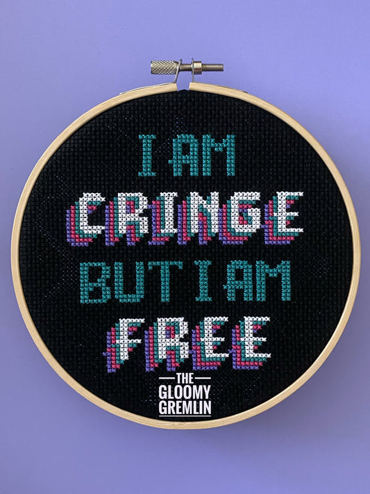 Cringe But Free - Cross Stitch Patterns