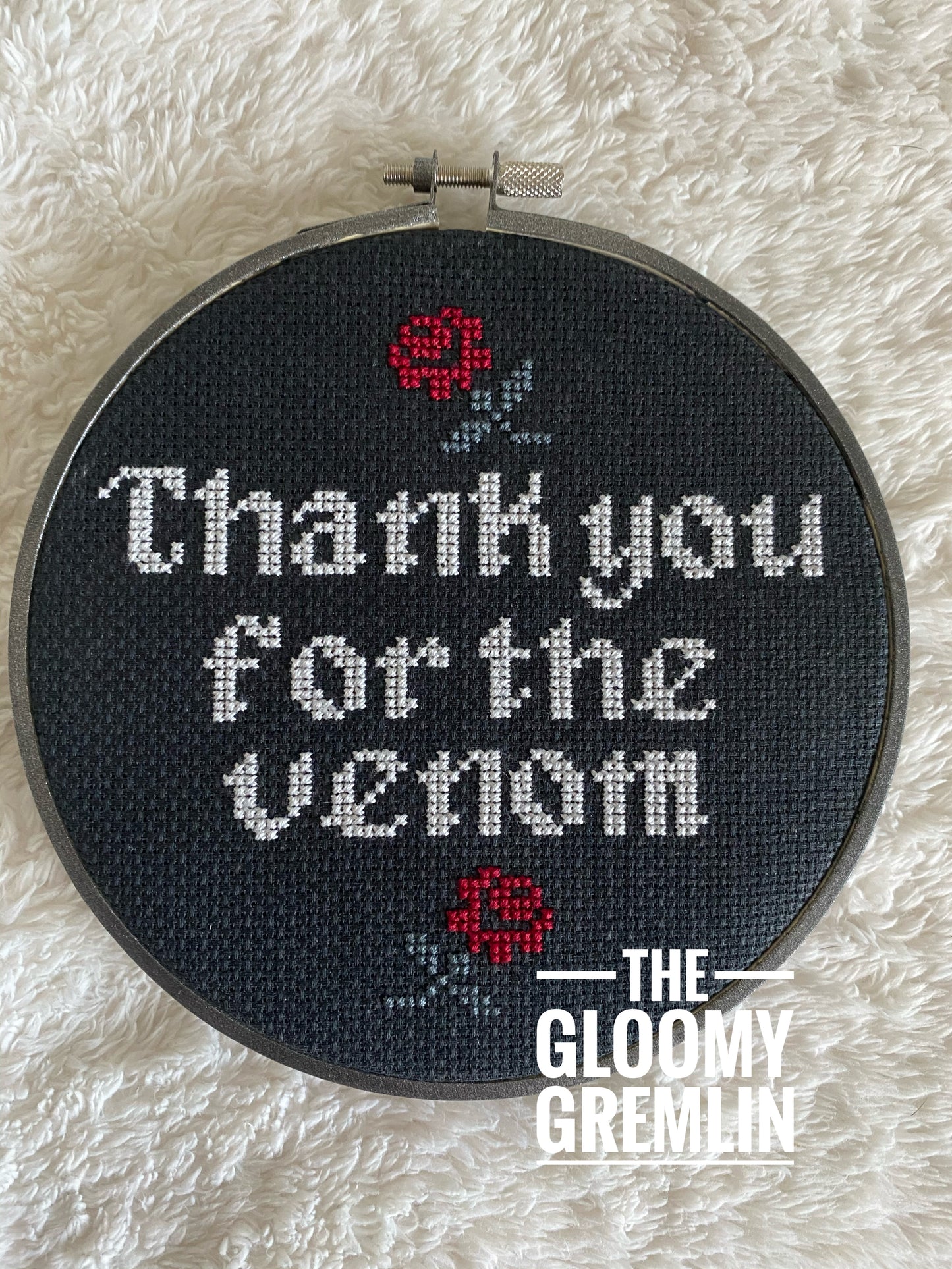 Thank You For The Venom - Cross Stitch Pattern