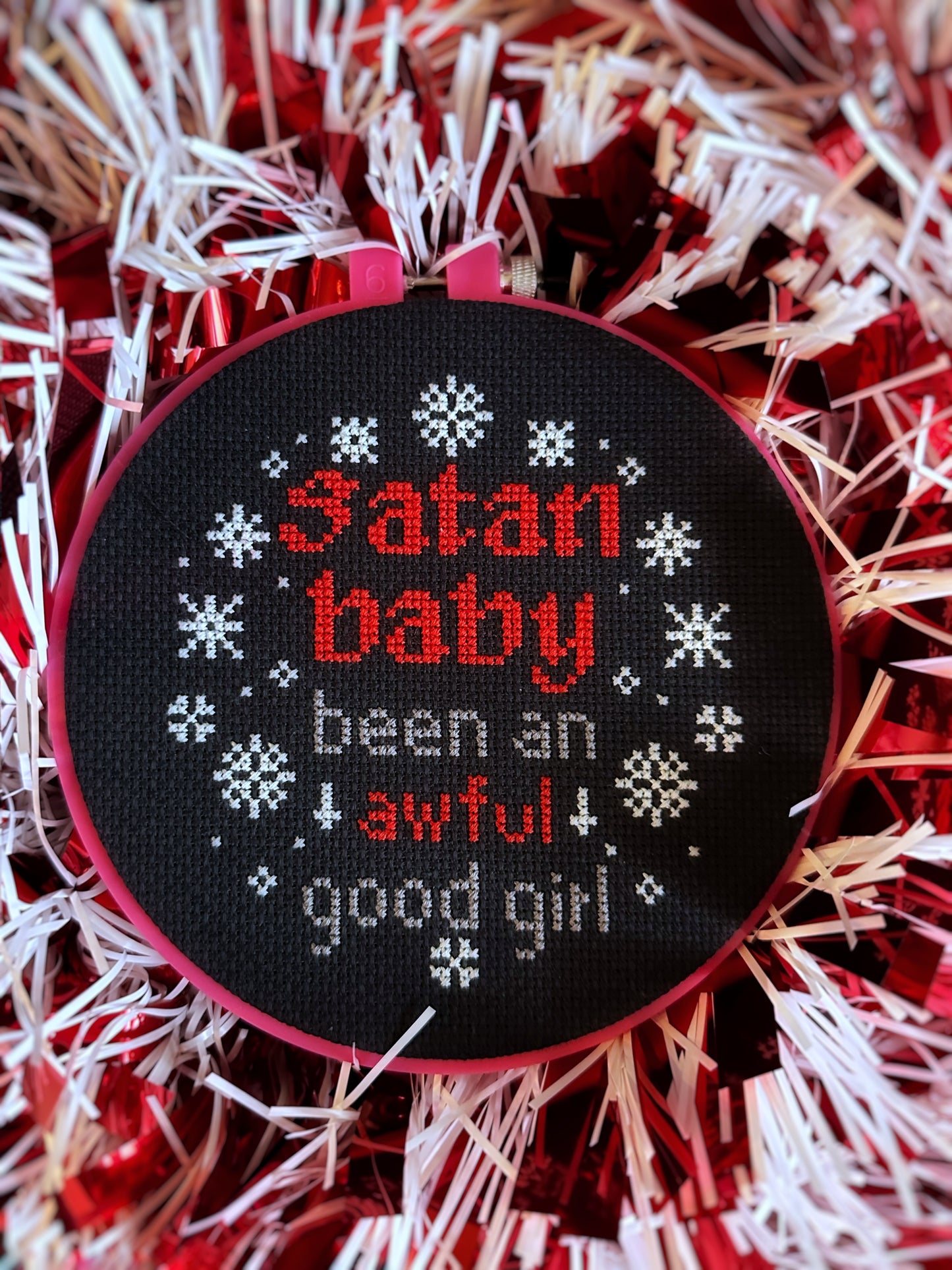 Satan Baby - Cross Stitch Pattern