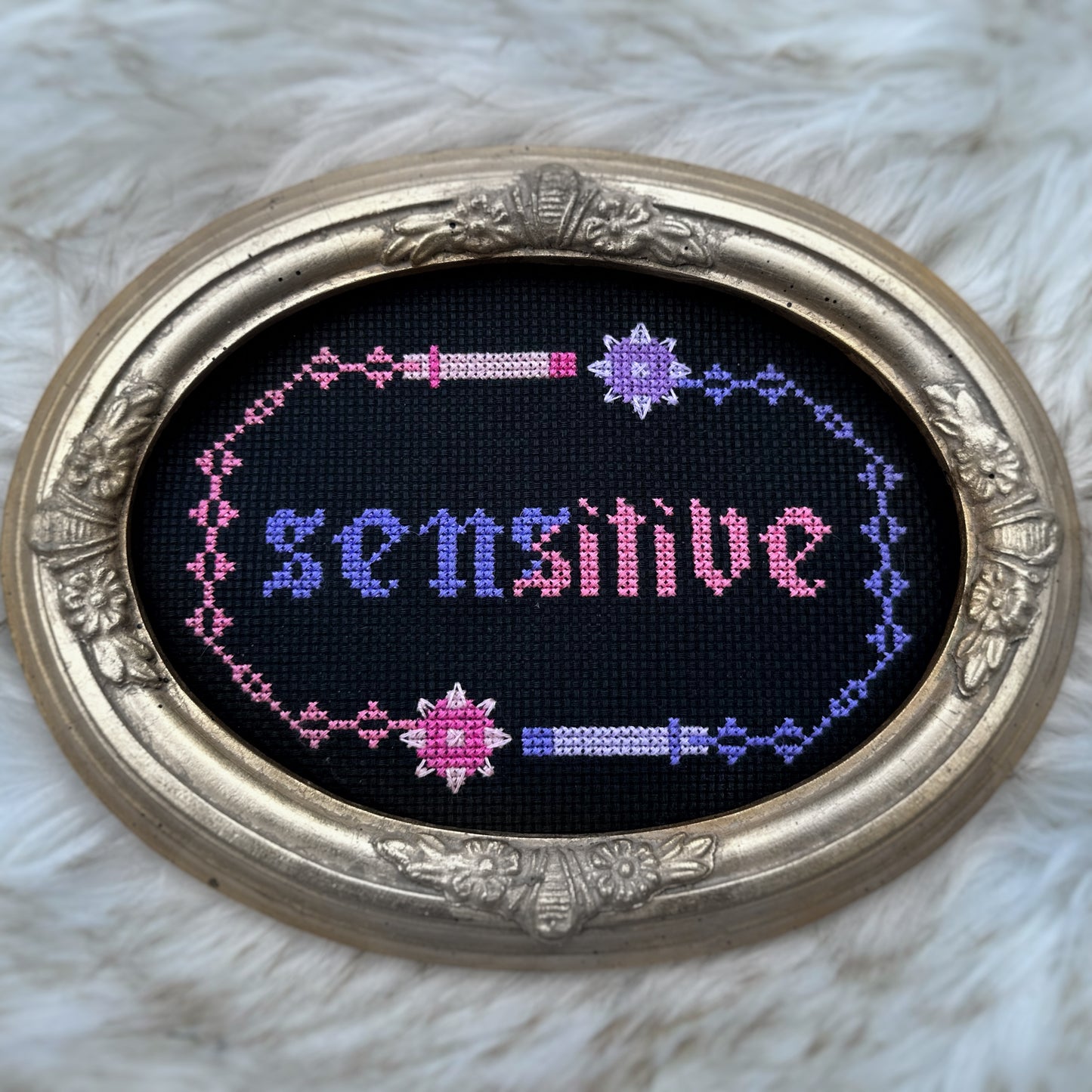 Sensitive - Cross Stitch Pattern